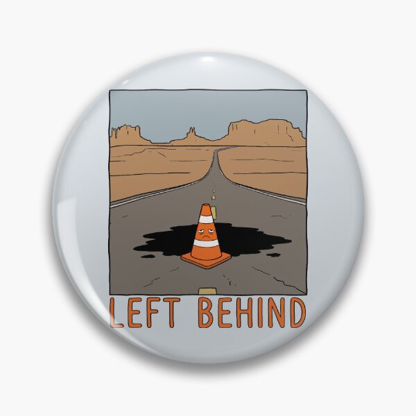 Item preview, Left Behind - Abandoned Traffic Cone designed and sold by Regal Rev.