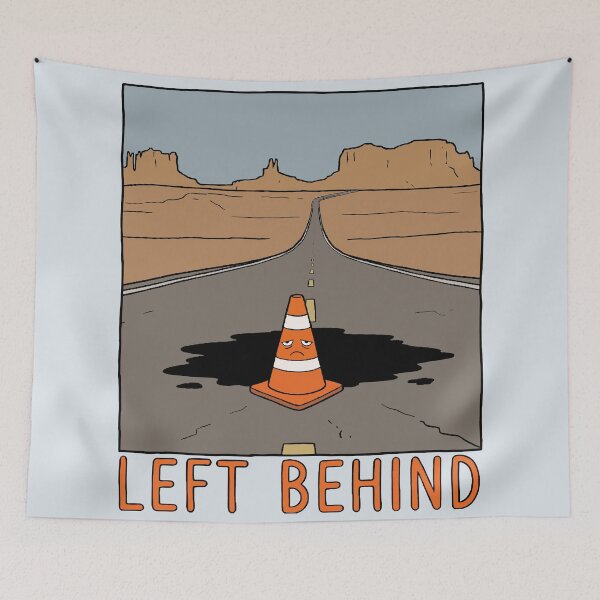 Item preview, Left Behind - Abandoned Traffic Cone designed and sold by Regal Rev.