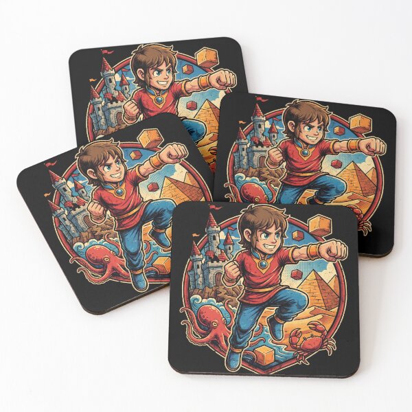 Item preview, Alex Kidd Alex Kidd Gaming Graphic Tee designed and sold by Senpaiwaves.