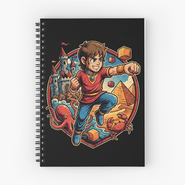 Item preview, Alex Kidd Alex Kidd Gaming Graphic Tee designed and sold by Senpaiwaves.