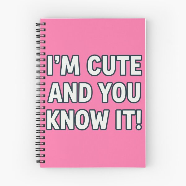 Item preview, I'm cute and you know it! designed and sold by ArtCraftLab.