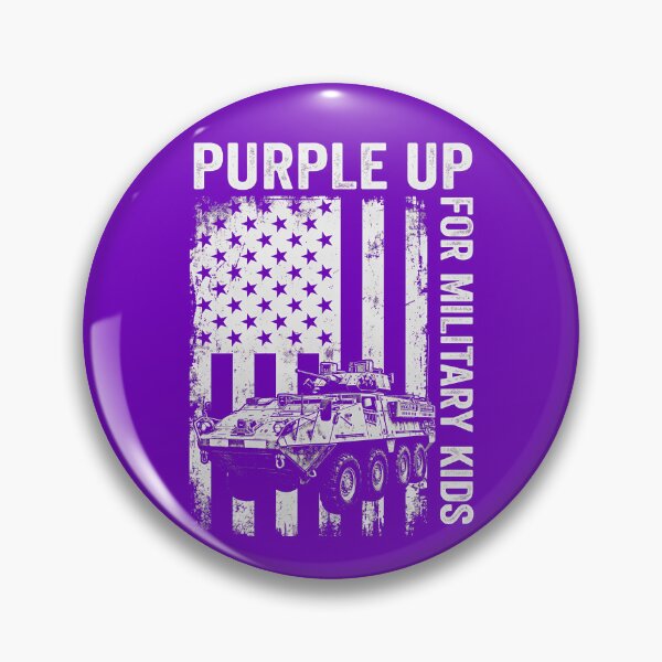 Item preview, Purple Up For Military Kids APC Month Of Military Child Gear designed and sold by DynamicDesign.