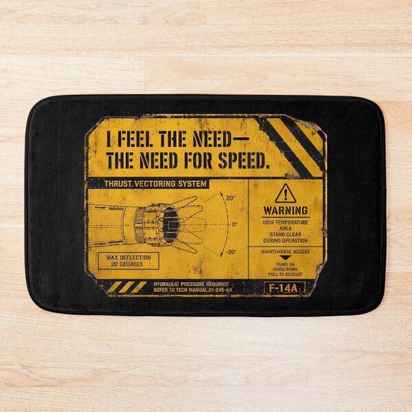 Item preview, Fighter Jet Thrust Warning designed and sold by agearb.
