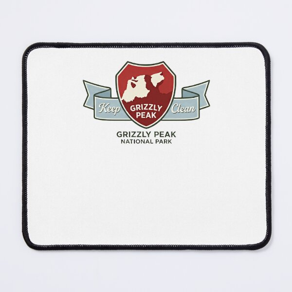 Item preview, Keep Grizzly Peak Clean Grizzly Peak National Park Bear Nature Outdoor Traveler designed and sold by Simsimah26Parks.