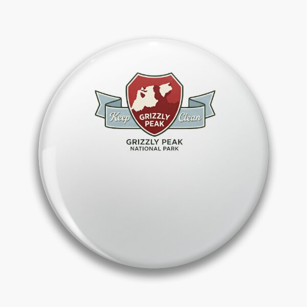Item preview, Keep Grizzly Peak Clean Grizzly Peak National Park Bear Nature Outdoor Traveler designed and sold by Simsimah26Parks.