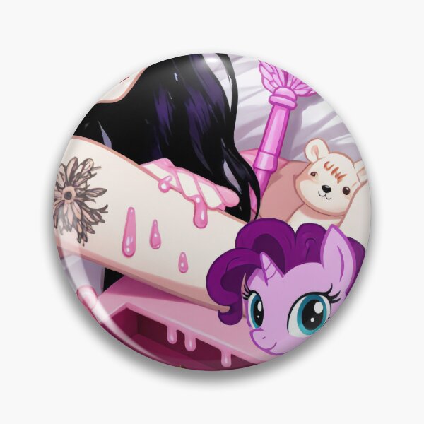 Item preview, Zheani My Little Pony Art - Y2K Dark Coquette Pink designed and sold by y2kponyclub.