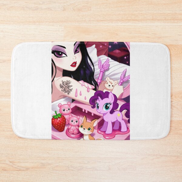 Item preview, Zheani My Little Pony Art - Y2K Dark Coquette Pink designed and sold by y2kponyclub.