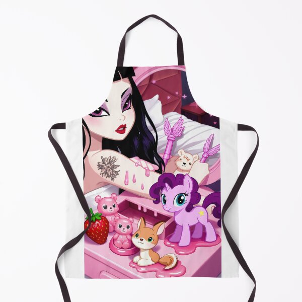 Item preview, Zheani My Little Pony Art - Y2K Dark Coquette Pink designed and sold by y2kponyclub.