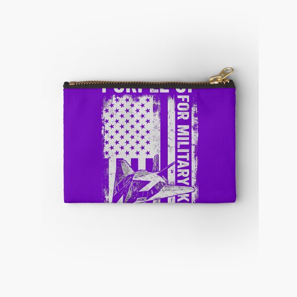 Item preview, Purple Up Military Kids Stealth Jet Month Of Military Child Gear designed and sold by DynamicDesign.