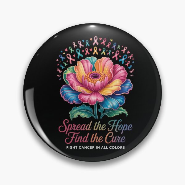 Item preview, Spread The Hope Find The Cure, FIGHT CANCER IN ALL COLORS designed and sold by jkrphoto.