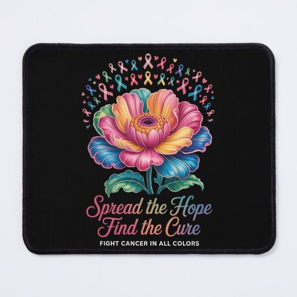 Item preview, Spread The Hope Find The Cure, FIGHT CANCER IN ALL COLORS designed and sold by jkrphoto.