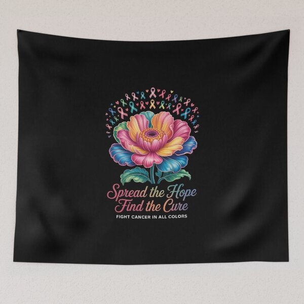 Item preview, Spread The Hope Find The Cure, FIGHT CANCER IN ALL COLORS designed and sold by jkrphoto.