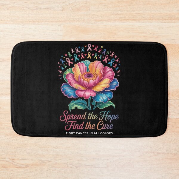 Item preview, Spread The Hope Find The Cure, FIGHT CANCER IN ALL COLORS designed and sold by jkrphoto.