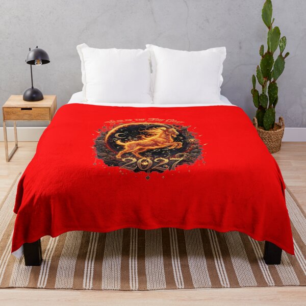 Item preview, Year Of The Fire Goat 2027 Chinese Zodiac Astrology Sign designed and sold by GrumpySableye.