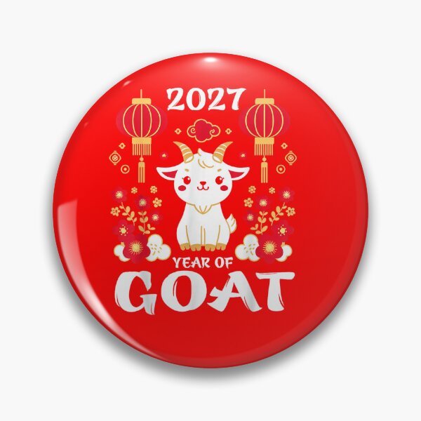 Item preview, 2027 Year Of Goat Chinese Zodiac Lunar New Year Animal designed and sold by GrumpySableye.