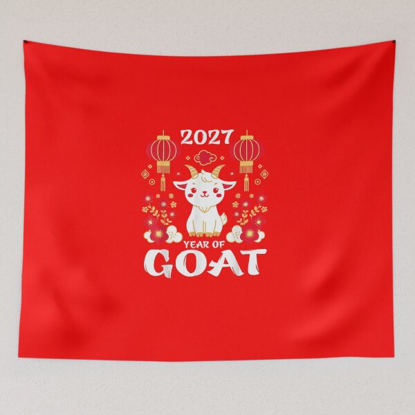 Item preview, 2027 Year Of Goat Chinese Zodiac Lunar New Year Animal designed and sold by GrumpySableye.