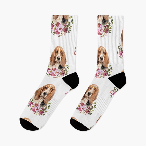 Item preview, Watercolor Basset Hound designed and sold by Liededrom..
