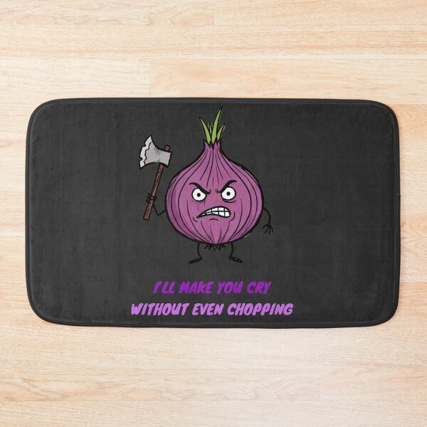 Item preview, Angry Red Onion With Axe Cartoon designed and sold by PM.