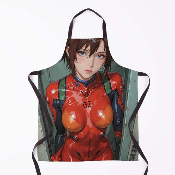 Item preview, Red Plugsuit Mecha Pilot — Anime Sci-Fi Digital Illustration designed and sold by Planet Utoppia.