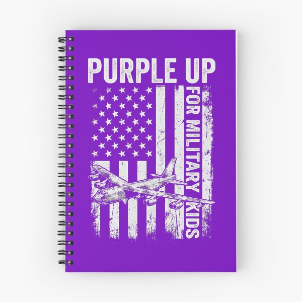 Item preview, Purple Up For Military Kids Bomber Month Of Military Child Gear designed and sold by DynamicDesign.