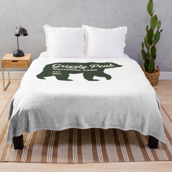 Item preview, Grizzly Peak National Park Est. 2001 Bear Wilderness Outdoor Adventure designed and sold by Simsimah26Parks.