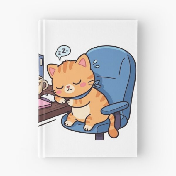 Item preview, Funny Developer Gift My Standups Are 2 Hours Long Cat  Falling Asleep Meeting Humor Shirt Programmer Gift designed and sold by Dev Mode.