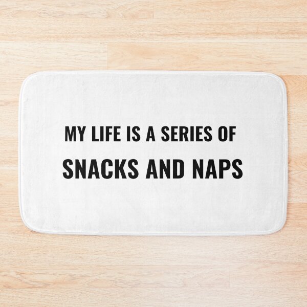 Item preview, My Life Is A Series Of Snacks And Naps T-Shirt – Funny Chill Tee | Uncle Jichuan designed and sold by Uncle-Jichuan.