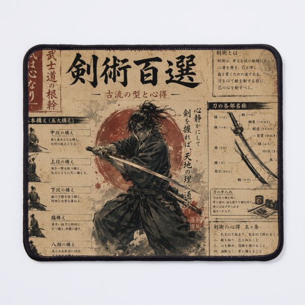 Item preview, Kenjutsu Hyakusen designed and sold by WrenAndCipher.