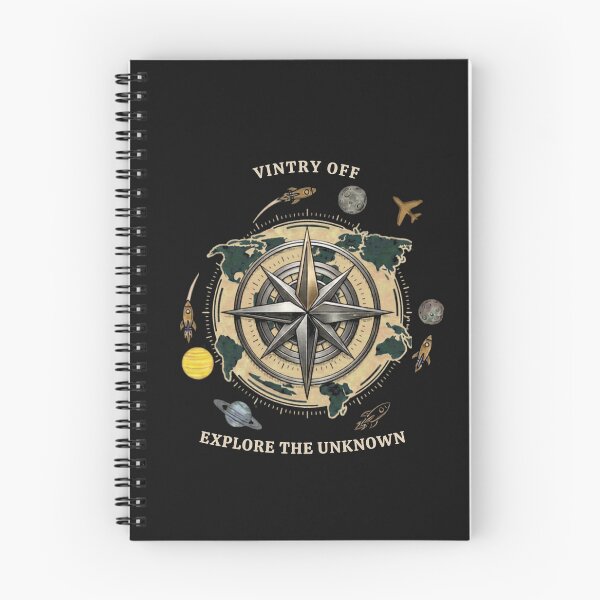 Item preview, Vintry Off Cosmic Navigator Retro Compass Astronomy designed and sold by VintryOff.