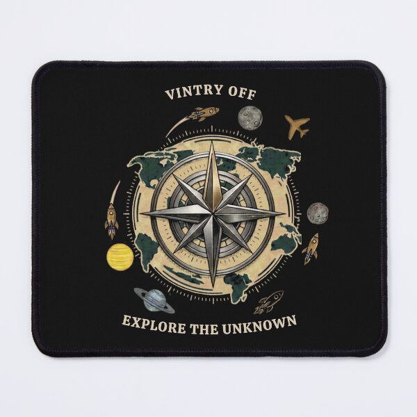 Item preview, Vintry Off Cosmic Navigator Retro Compass Astronomy designed and sold by VintryOff.
