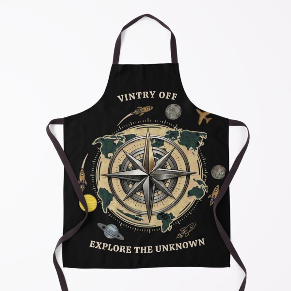 Item preview, Vintry Off Cosmic Navigator Retro Compass Astronomy designed and sold by VintryOff.