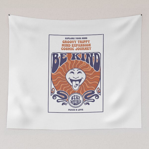 Item preview, Trippy Festival Hippie Be Kind Stay Weird designed and sold by LuminOrb.