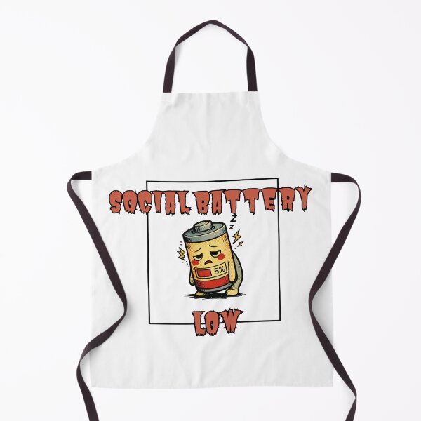 Item preview, Social Battery Low Shirt – Funny Low Energy Introvert Aesthetic Tee designed and sold by DesignTeamHub.