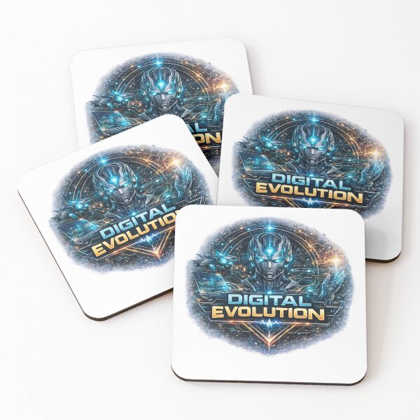 Item preview, Digital Evolution – Futuristic AI Cyber Technology Artwork designed and sold by ROHIT GUPTA.