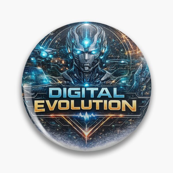 Item preview, Digital Evolution – Futuristic AI Cyber Technology Artwork designed and sold by ROHIT GUPTA.