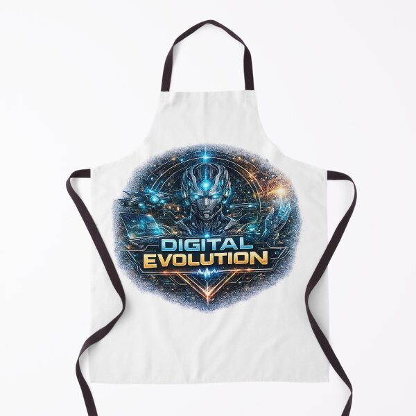 Item preview, Digital Evolution – Futuristic AI Cyber Technology Artwork designed and sold by ROHIT GUPTA.