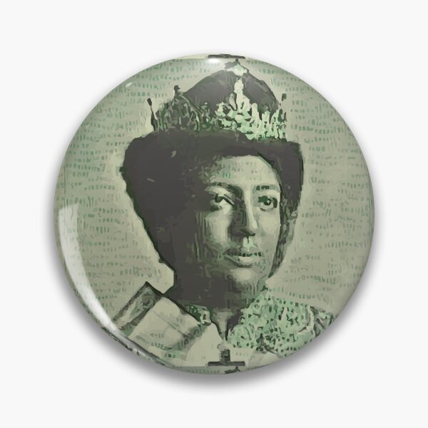 Item preview, Empress Menen Wife of Emperor Haile Selassie Ethiopia designed and sold by rastaseed.
