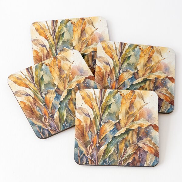 Item preview,  Vintage Autumn Corn Stalks designed and sold by OnePercent992.