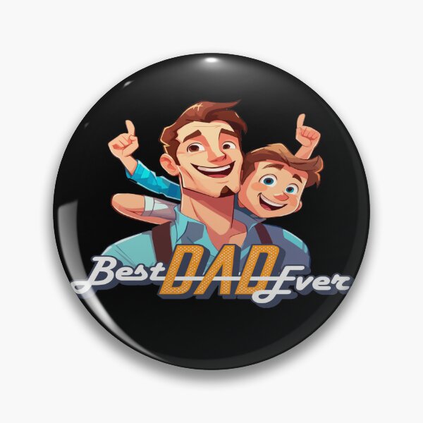 Item preview, Best Dad Ever Cartoon Father and Son Design | Father's Day Gifts designed and sold by TopDesignHut.