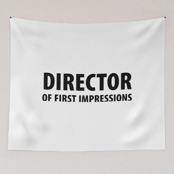 Item preview, Director of First Impressions, Unique designed and sold by villacreativa.