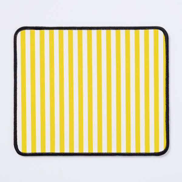 Item preview, Yellow & White Vertical Stripes Pattern | Minimalist Seamless Stripe Design designed and sold by Ihca.