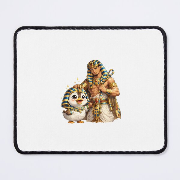 Item preview, Pharaoh Ahmose & the Cute Royal Duck  designed and sold by Quack Store.