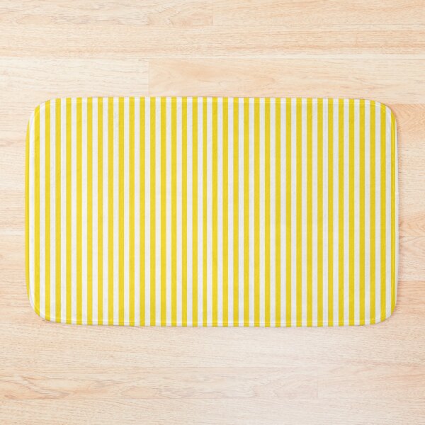 Item preview, Yellow & White Vertical Stripes Pattern | Minimalist Seamless Stripe Design designed and sold by Ihca.