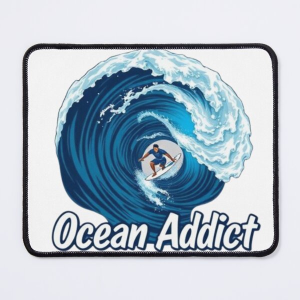 Item preview, Ocean Addict Surf Wave designed and sold by KAVRAO.