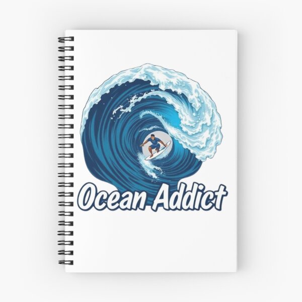 Item preview, Ocean Addict Surf Wave designed and sold by KAVRAO.