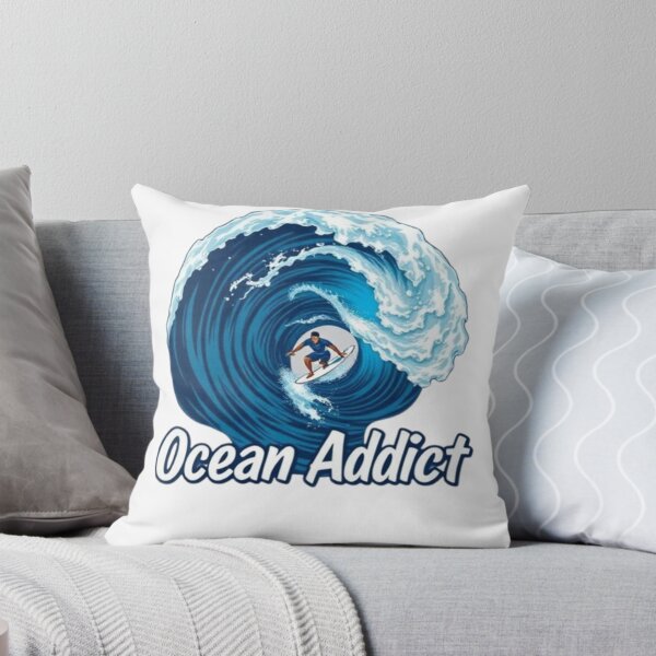 Item preview, Ocean Addict Surf Wave designed and sold by KAVRAO.