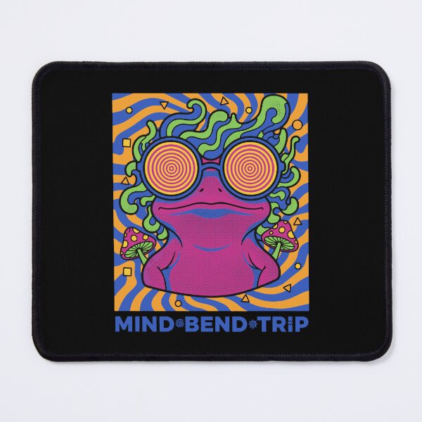 Item preview, trippy festival hippie mushroom Mind Bend Trip designed and sold by LuminOrb.