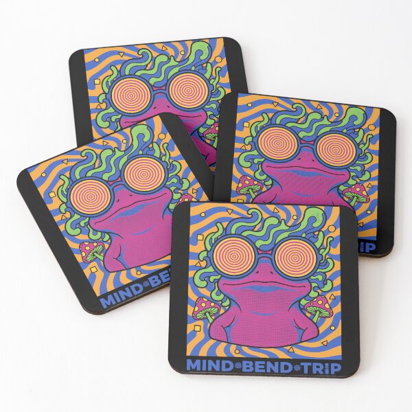 Item preview, trippy festival hippie mushroom Mind Bend Trip designed and sold by LuminOrb.
