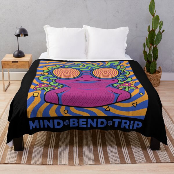 Item preview, trippy festival hippie mushroom Mind Bend Trip designed and sold by LuminOrb.