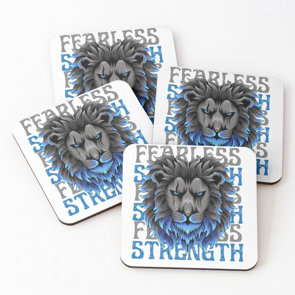 Item preview, Fearless Strength – Majestic Lion Power Design by farwawears designed and sold by farwawears.